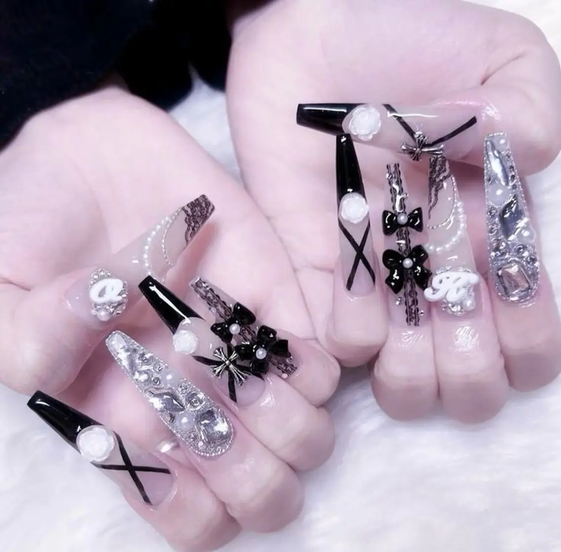 ネイル アートネイル 長さ出し フラッシュネイル フレンチネイル ジェルネイル ハンドネイル kana nailのネイルデザイン