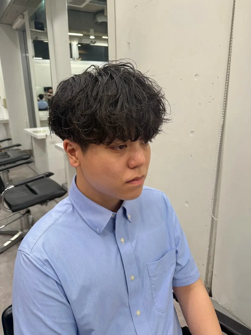 パーマ メンズ カット パーマ トリートメント fifth /田中 大雅のヘアスタイル