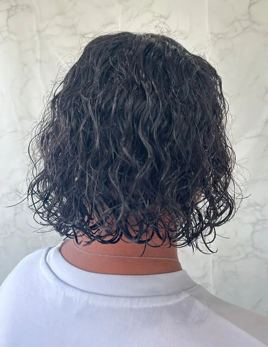 ミディアム パーマ ミディアムパーマ スパイラルパーマ 福本 ルミのヘアスタイル