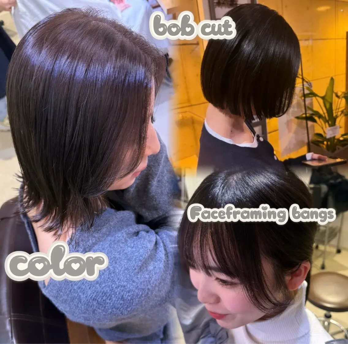 【🫧minimo限定クーポン🫧】カット＋ワンカラー ¥4150の写真