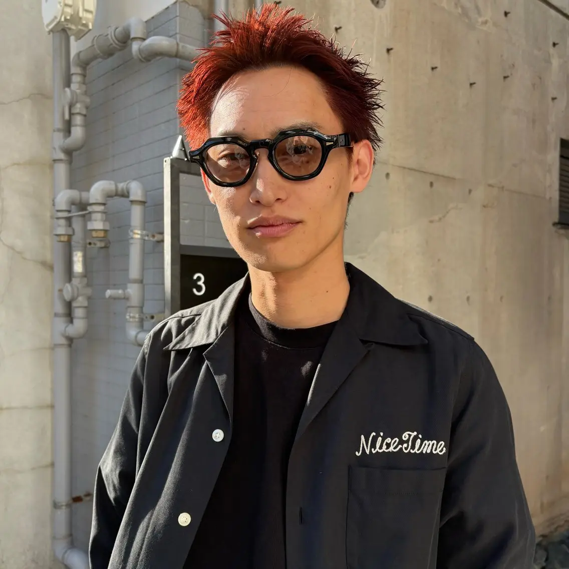 ショート カラー メンズ カット ヘアカラー KINOメンズカット /レディースモデルのヘアスタイル