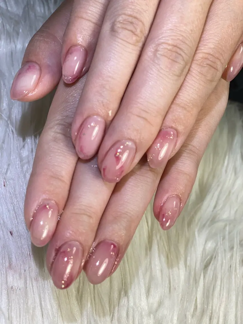 ネイル ニュアンスネイル オフィスネイル シンプルネイル will 有希のネイルデザイン