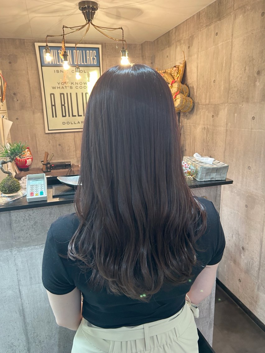 セミロング 新田 修司のヘアスタイル