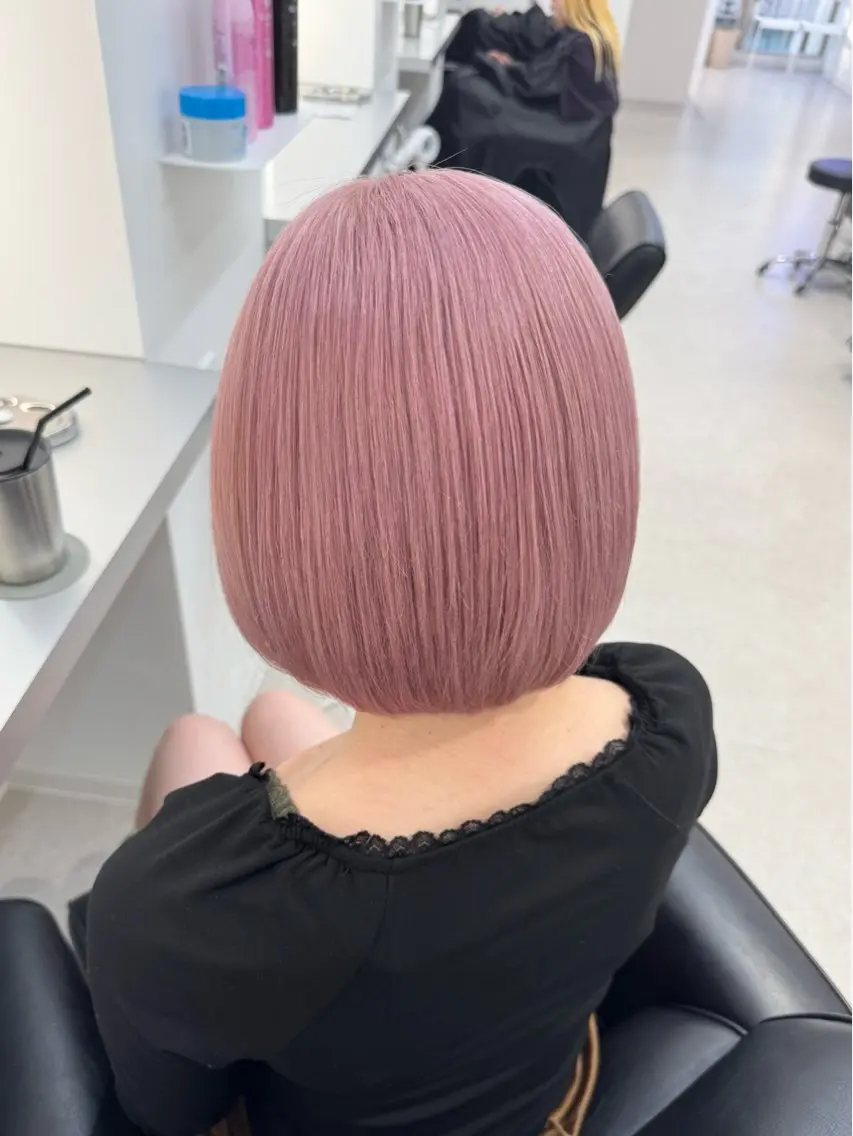 ショート カラー カット ブリーチ/艶カラー 💎koharu💎のヘアスタイル