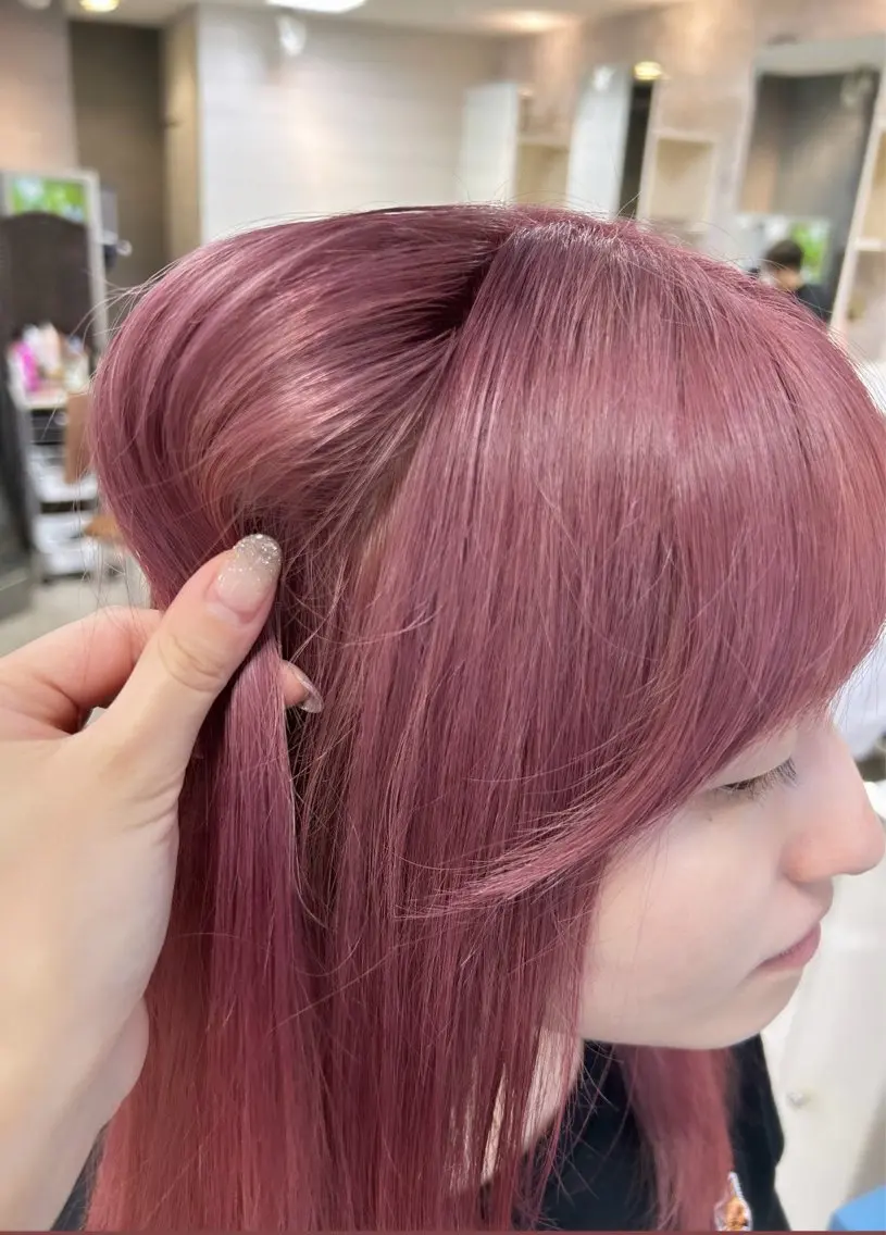 ミディアム カット ヘアカラー 🫧艶髪カラー🫧 森本くるみのヘアスタイル