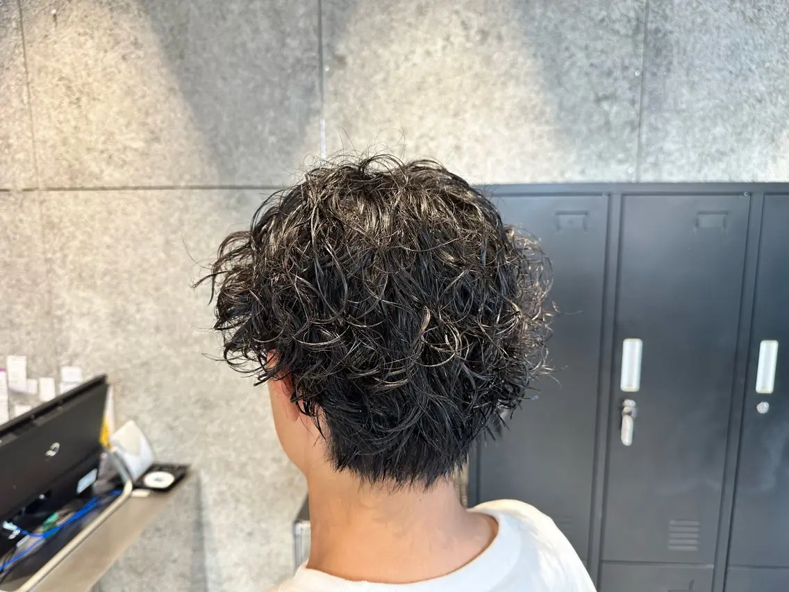 【メンズ限定】カット➕パーマの写真