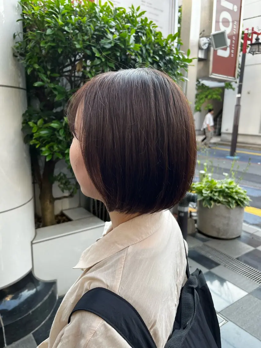 ショート カット トリートメント 西形 梨瑚のヘアスタイル
