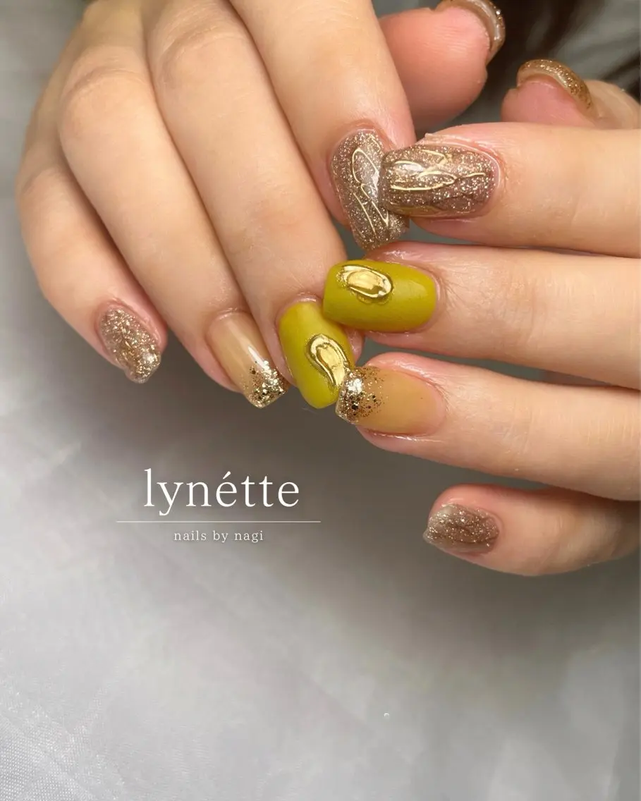 ネイル ニュアンスネイル lynétte 那覇ネイルサロンのネイルデザイン
