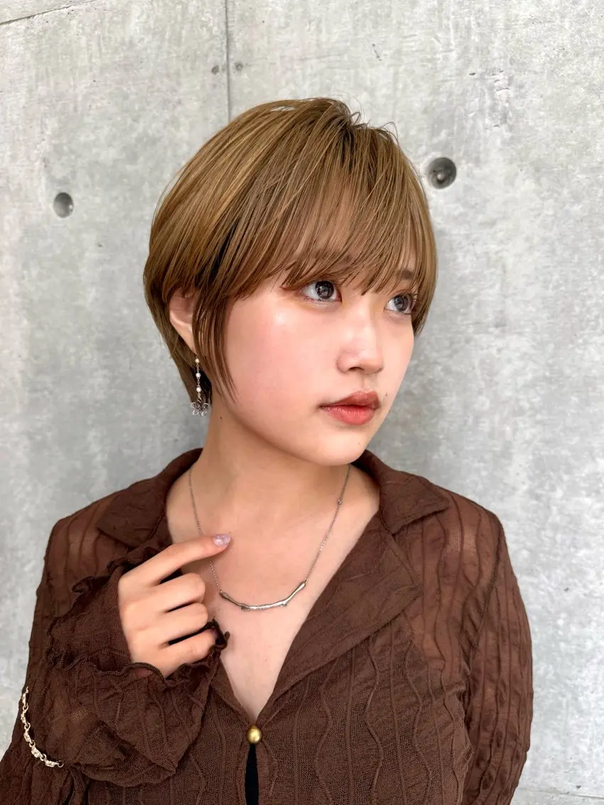ショート カット ヘアカラー トリートメント 大人美人ショート 杉浦主馬のヘアスタイル