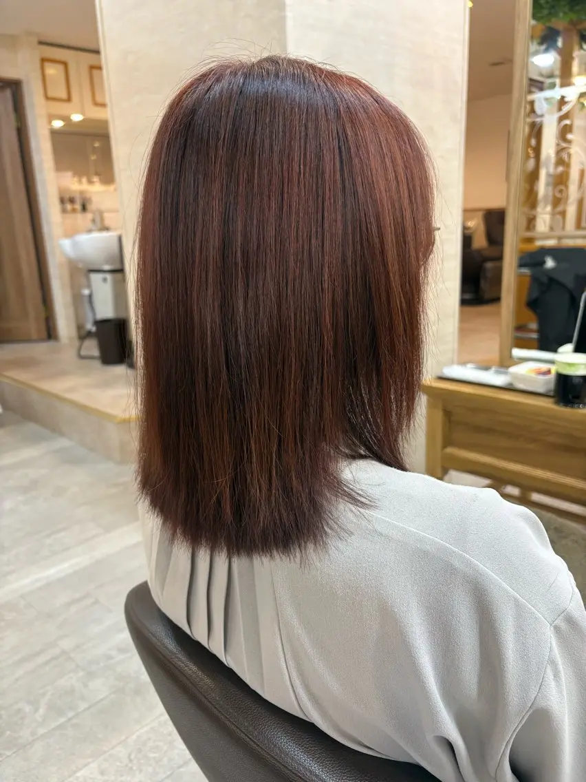 カラー ヘアカラー トリートメント 佐藤 遥菜のヘアスタイル