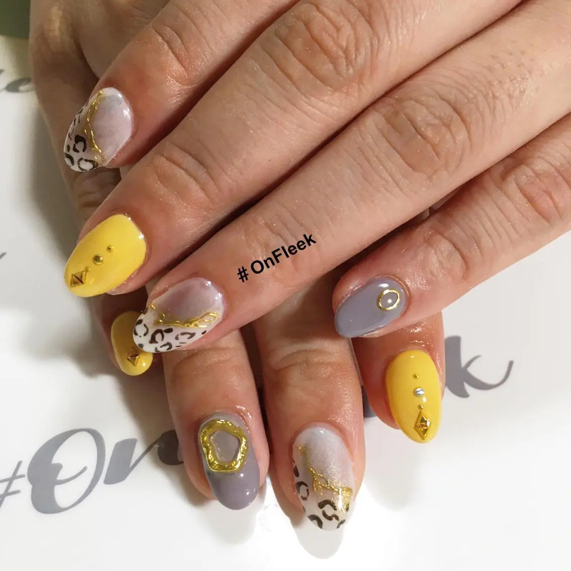 ネイル ハンドネイル NailSalon ＃OnFleekのネイルデザイン