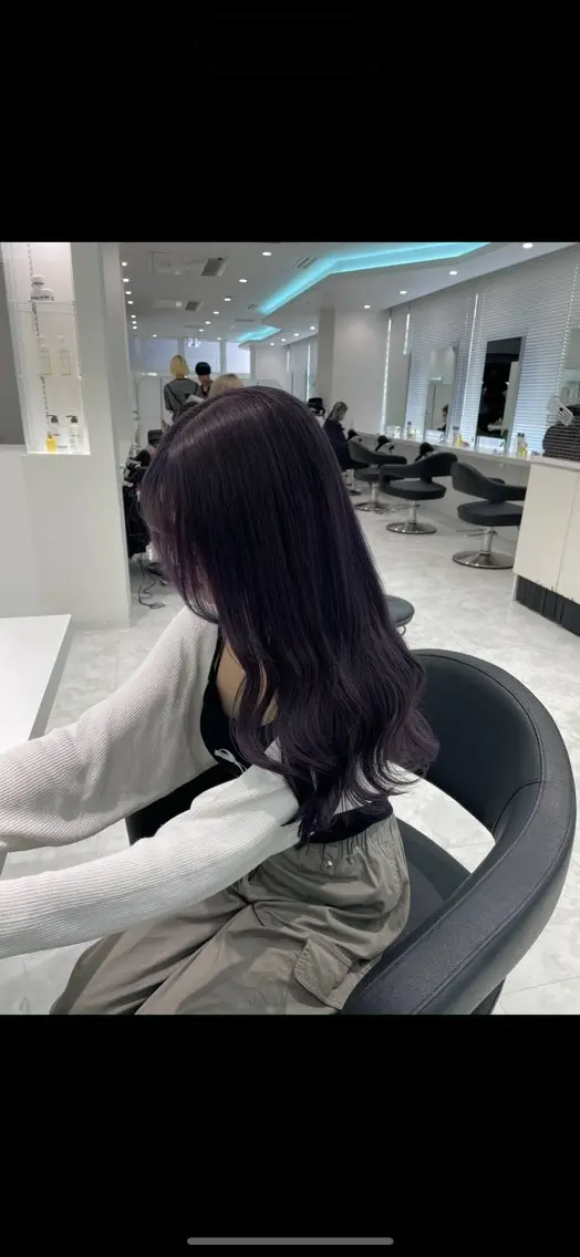ロング カラー ヘアカラー 野口 楓華のヘアスタイル