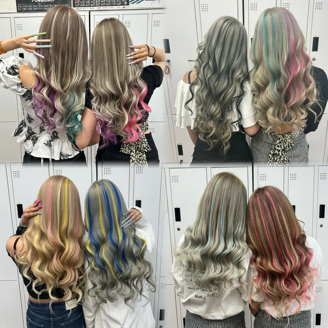 ロング ヘアカラー エクステ 🌸U-topia 🌸伊藤穂乃花🌸のヘアスタイル