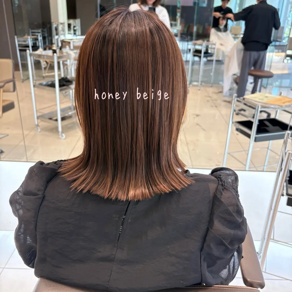 セミロング 髪質改善🫧イチカワ アリサ🫧のヘアスタイル