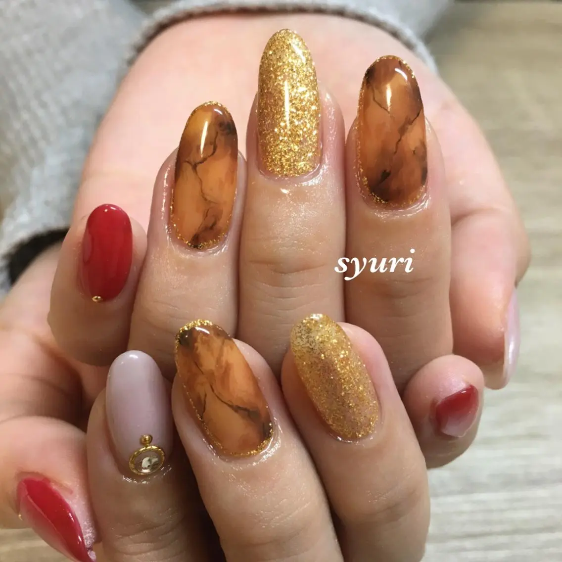 ネイル ハンドネイル syuri nailのネイルデザイン