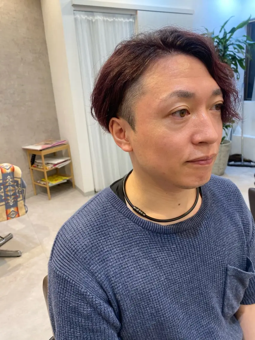 カラー パーマ メンズ カット ヘアカラー パーマ トリートメント 似合う髪型が 分からない方へのヘアスタイル
