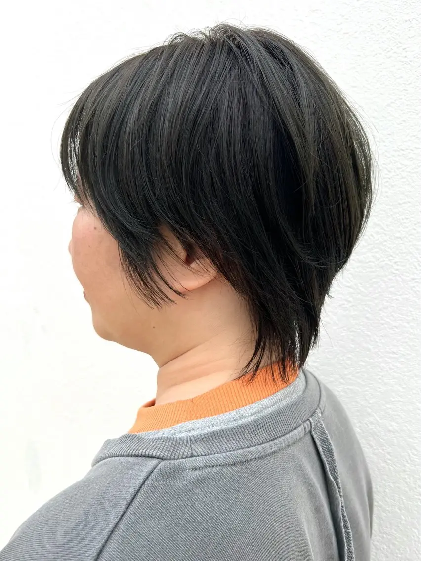 ショート くびれヘア たけなか ゆいのヘアスタイル
