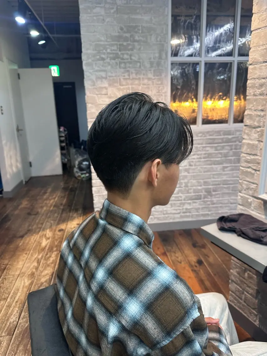 ショート メンズ 🩵メンズショート✨ パーマスタイル みくのヘアスタイル