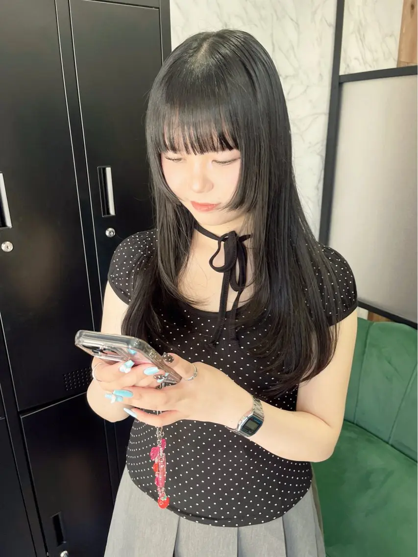 ロング ヘアアレンジ 姫カット レイヤーカット カット ヘアカラー トリートメント 🤍清楚系 韓国レイヤー🤍拓朗のヘアスタイル