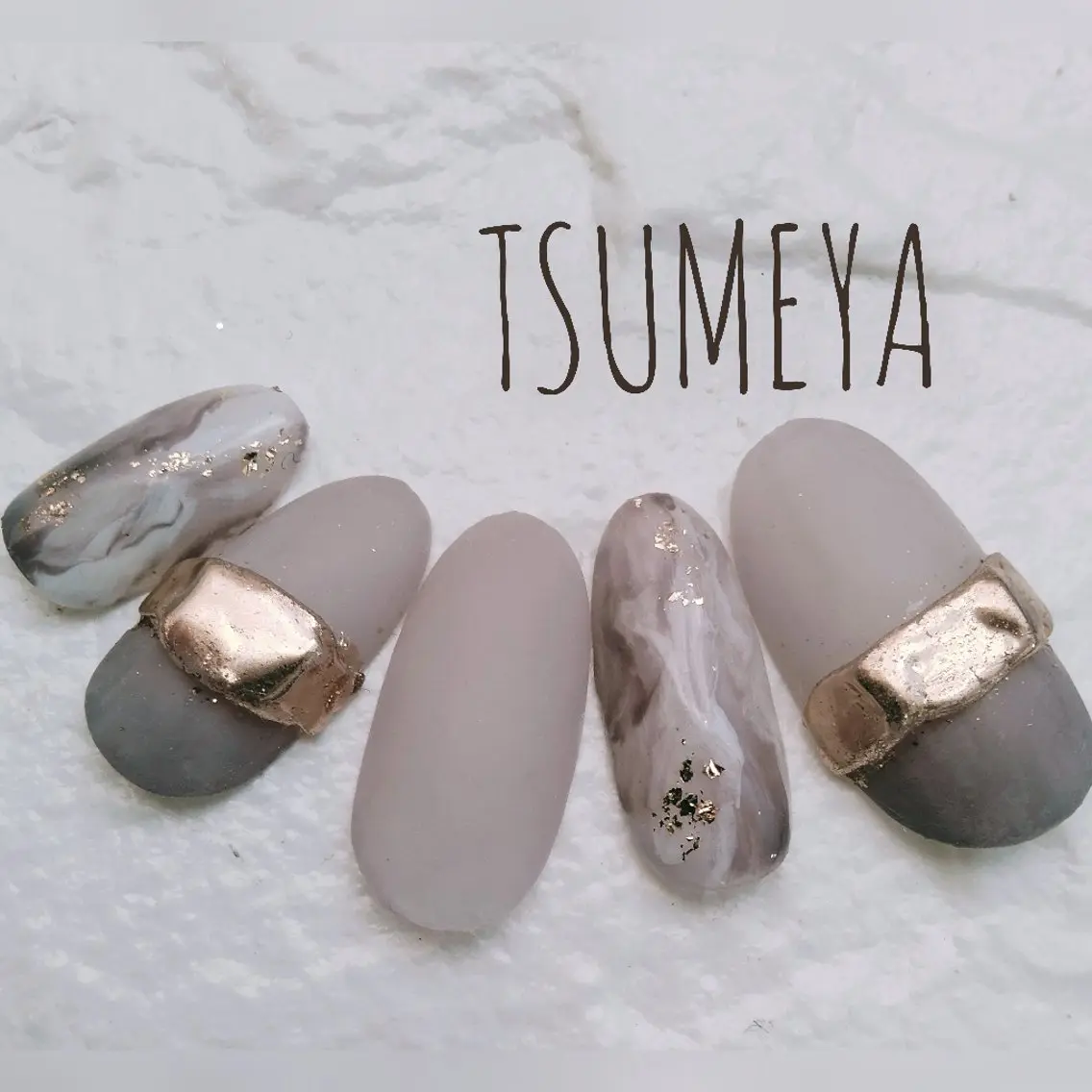 ネイル ニュアンスネイル ハンドネイル _TSUMEYA _のネイルデザイン