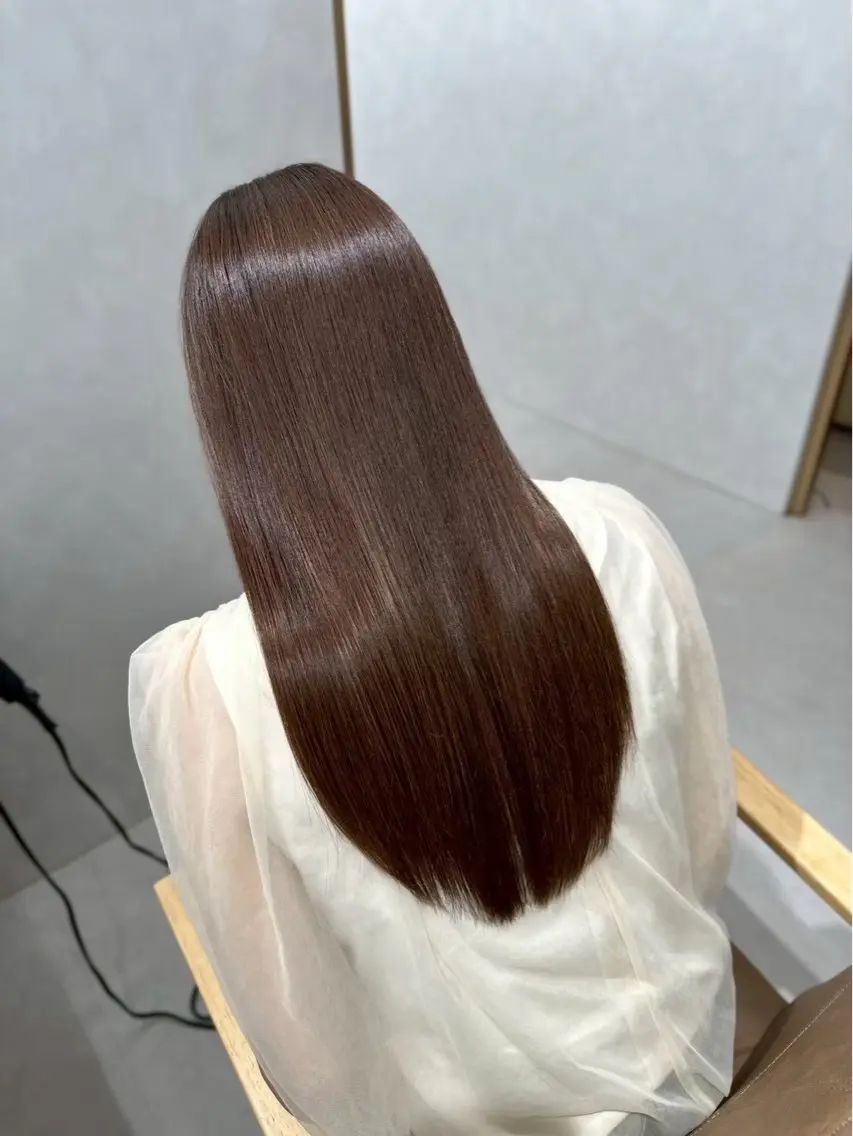 ロング SLASHスラッシュ 木下結月果のヘアスタイル