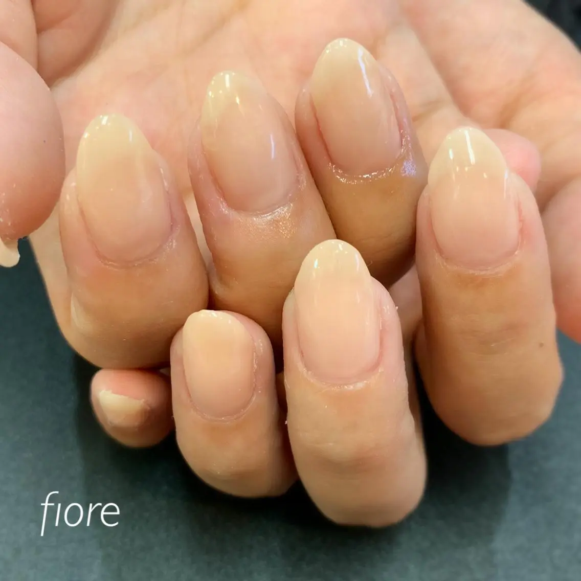 ネイル ワンカラーネイル fiore みゆきのネイルデザイン