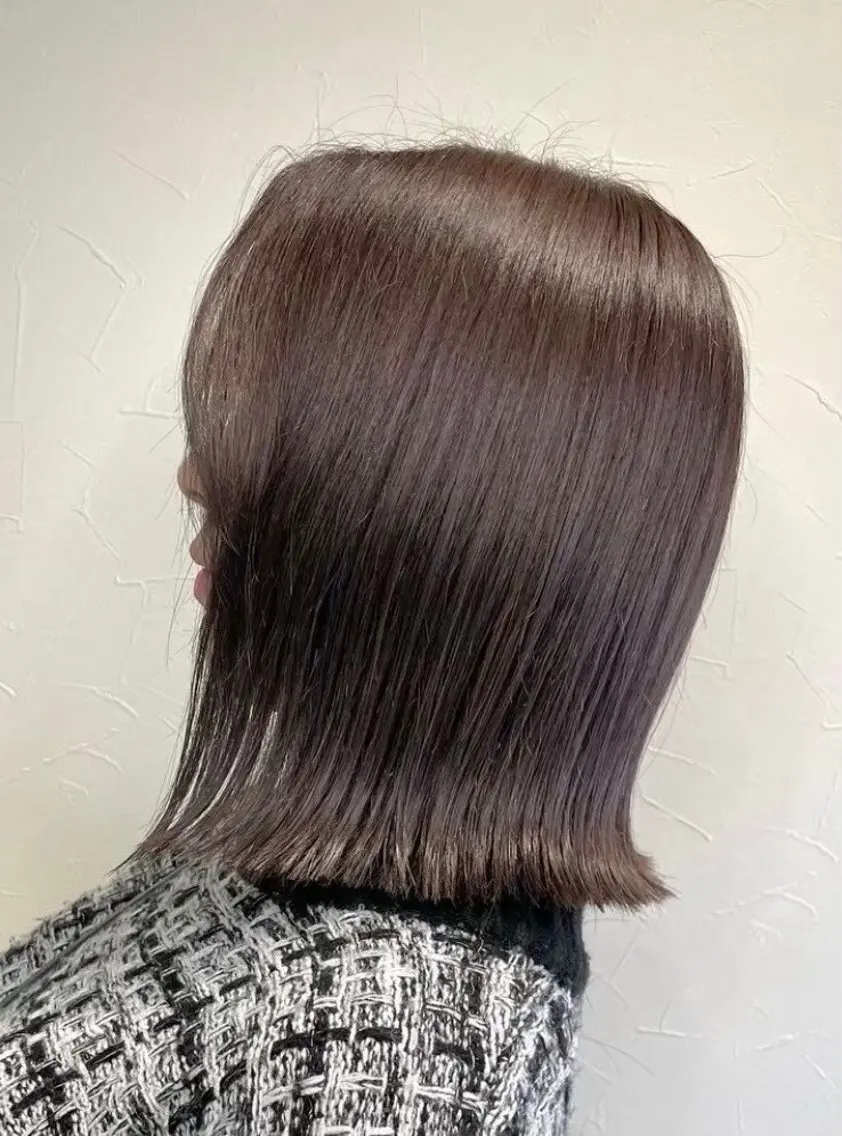 セミロング 曽我 信輔のヘアスタイル