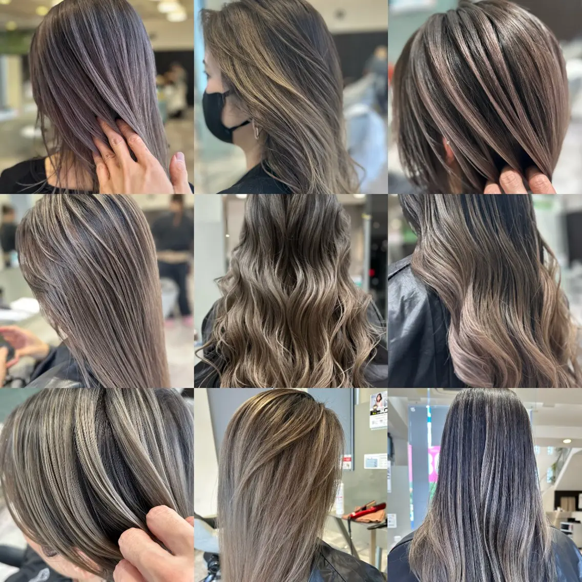 カラー バレイヤージュ 飯澤 淳基のヘアスタイル