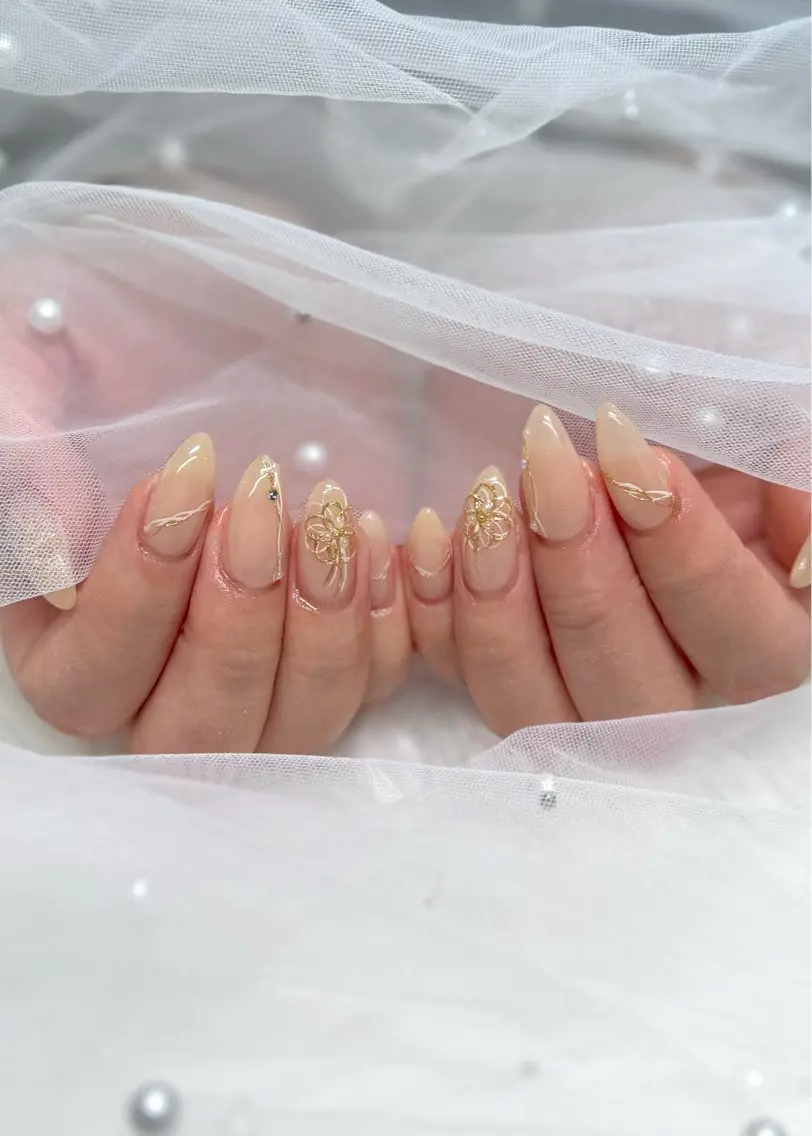 ネイル 持ち込み ハンドネイル 🫧Rio🫧ネイル /渋谷🫧ワンホンのネイルデザイン