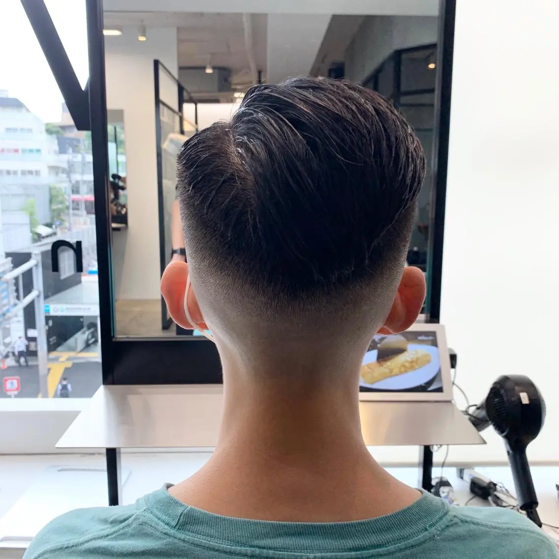 ショート メンズ トリートメント 及川シゲル 髪質改善講師のヘアスタイル