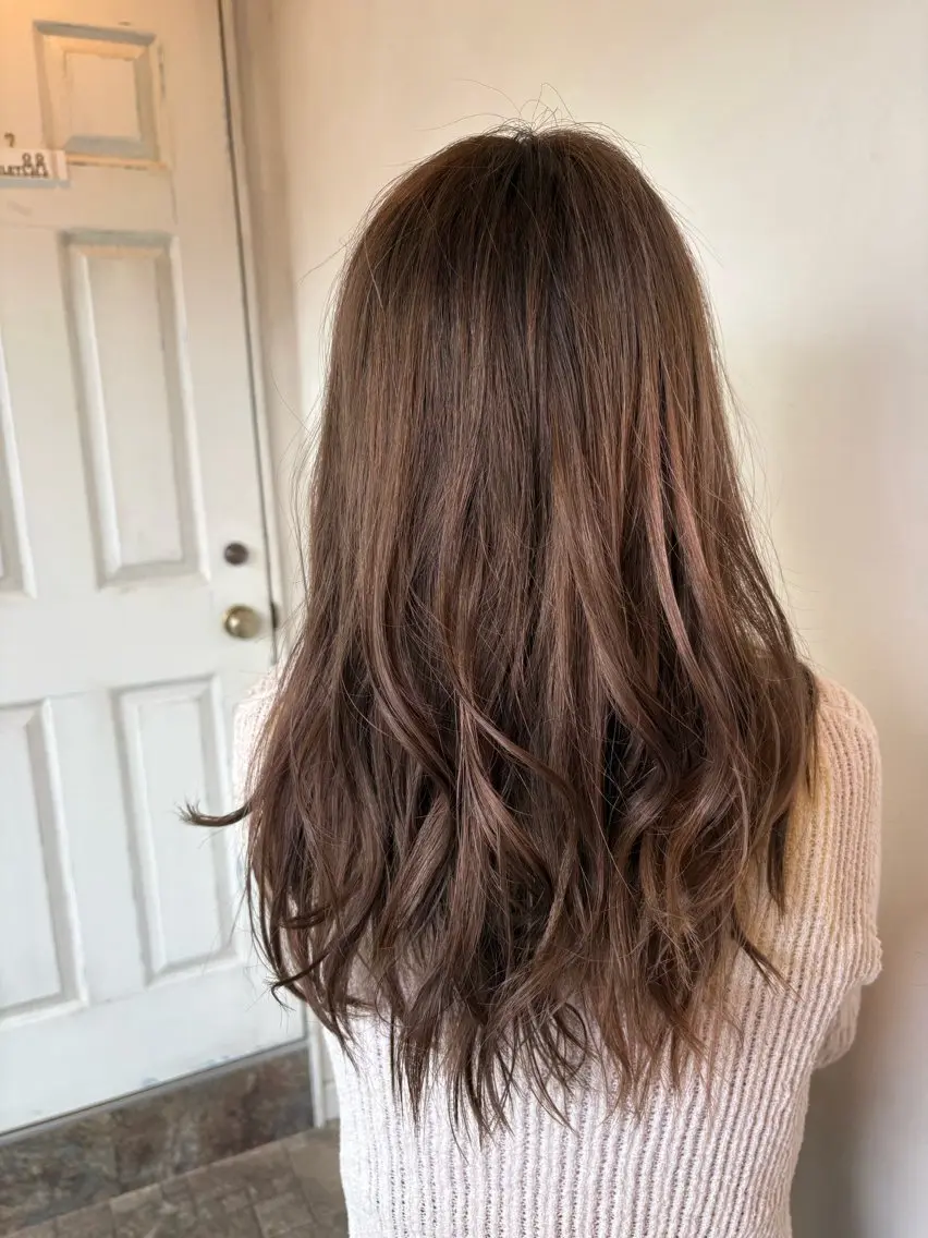 ロング 大坪 拓哉のヘアスタイル