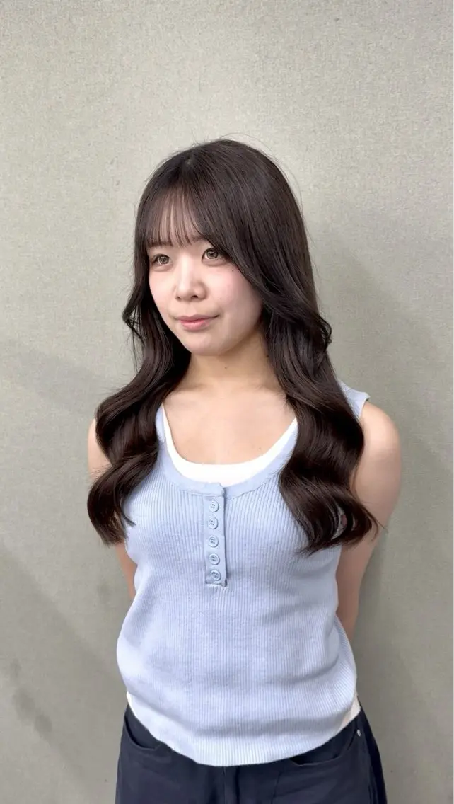 ロング ヘアカラー エクステ とも🏆プルエクステ /髪質改善🏆渋谷のヘアスタイル