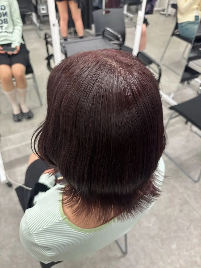 カラー ヘアカラー 韓国/girly 🧼Riju🧼のヘアスタイル