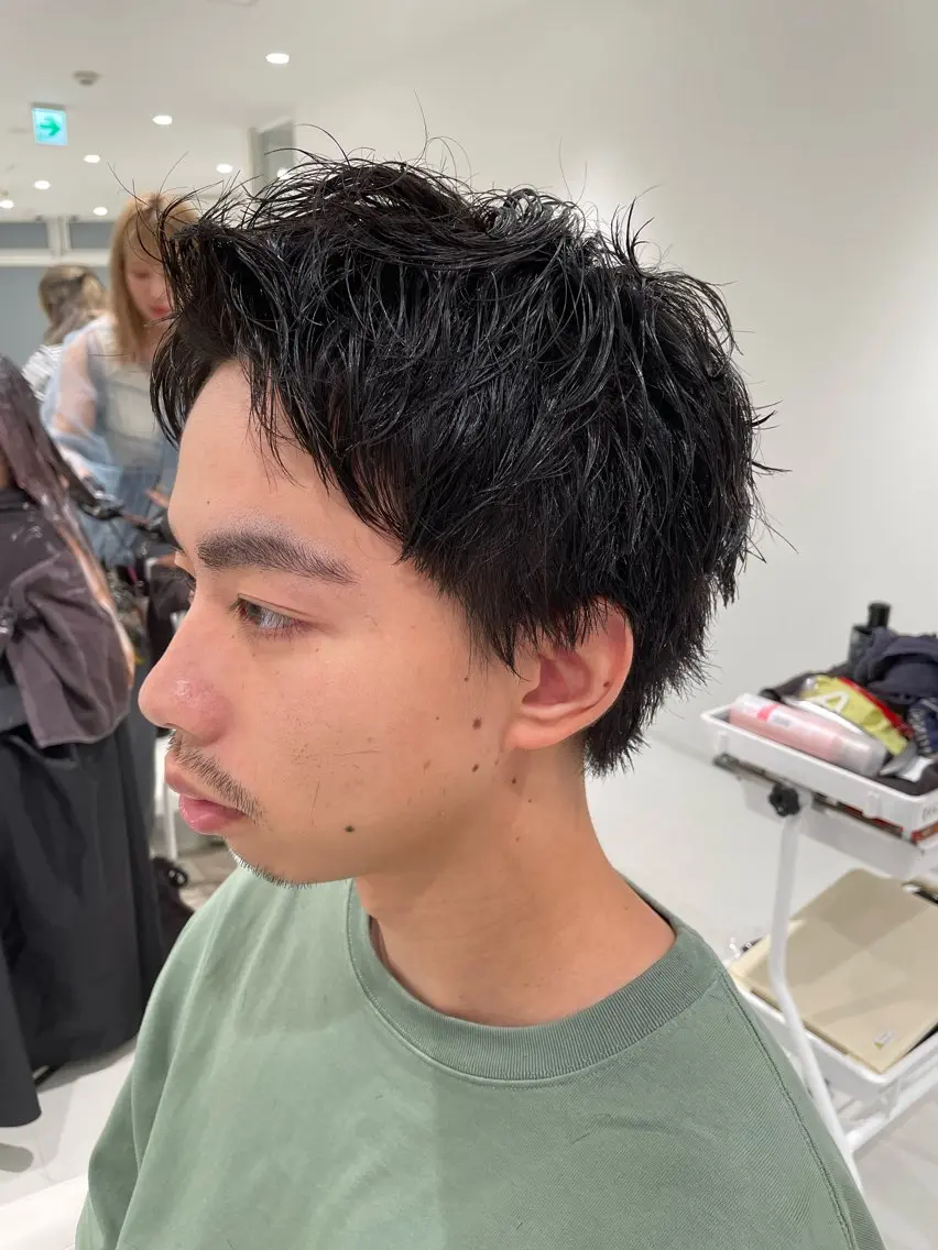 ショート パーマ カット パーマ カット特化美容師/ 千春のヘアスタイル
