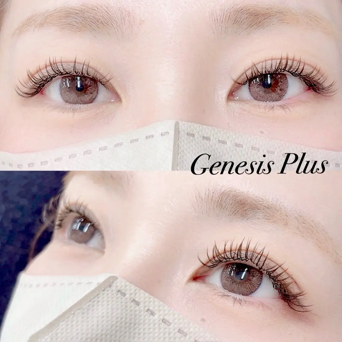 マツエク・マツパ バインドロック カラーマツエク マツエク Genesis Plus大津京店のマツエク・マツパデザイン