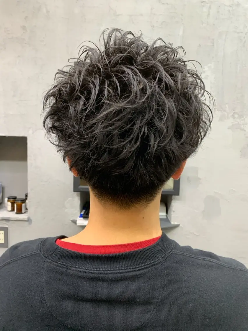 ショート メンズ カット パーマ トリートメント ショートカット fropeのヘアスタイル
