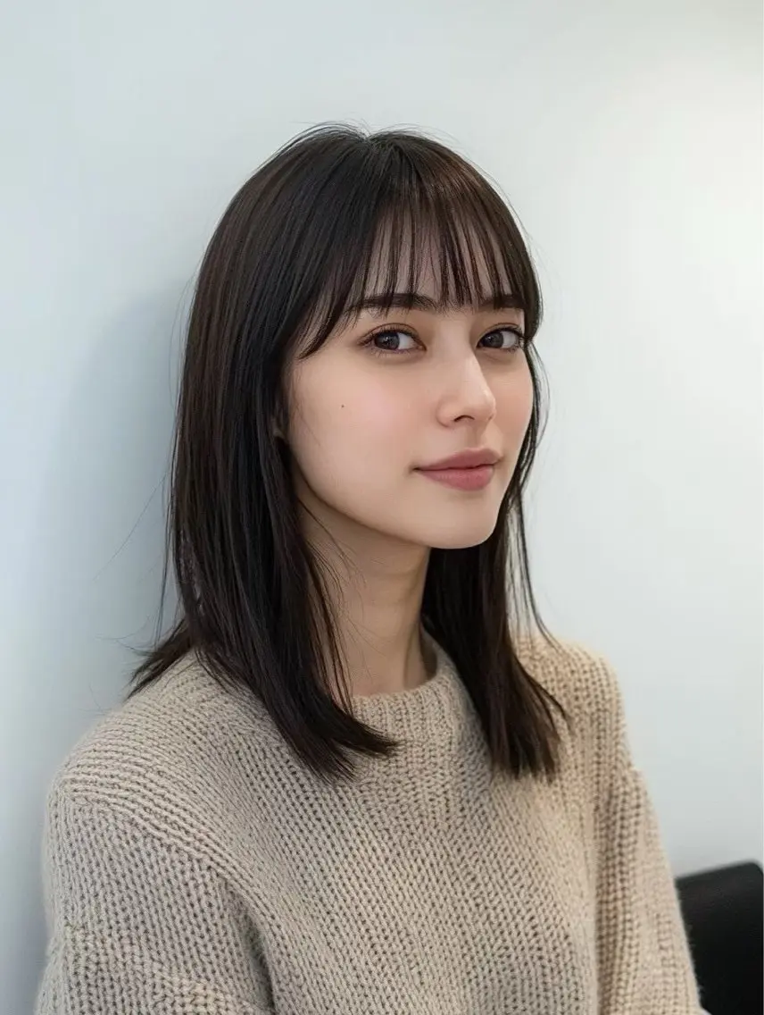 地毛風 透明感カラー🫧+トリートメントの写真