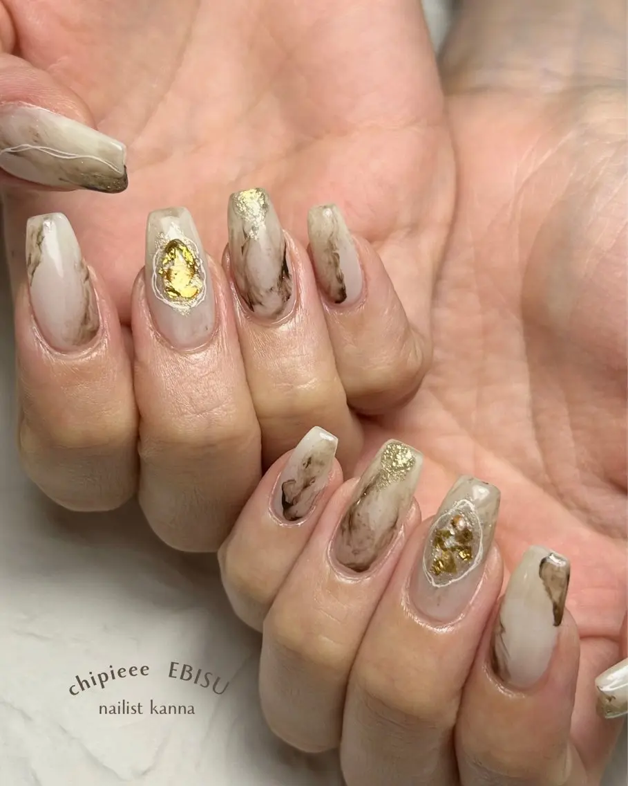 ネイル ハンドネイル chipieee EBISUkannaのネイルデザイン
