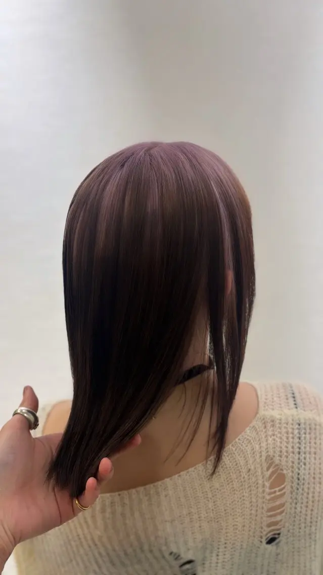 ミディアム カラー ヘアカラー そうや 🐺のヘアスタイル
