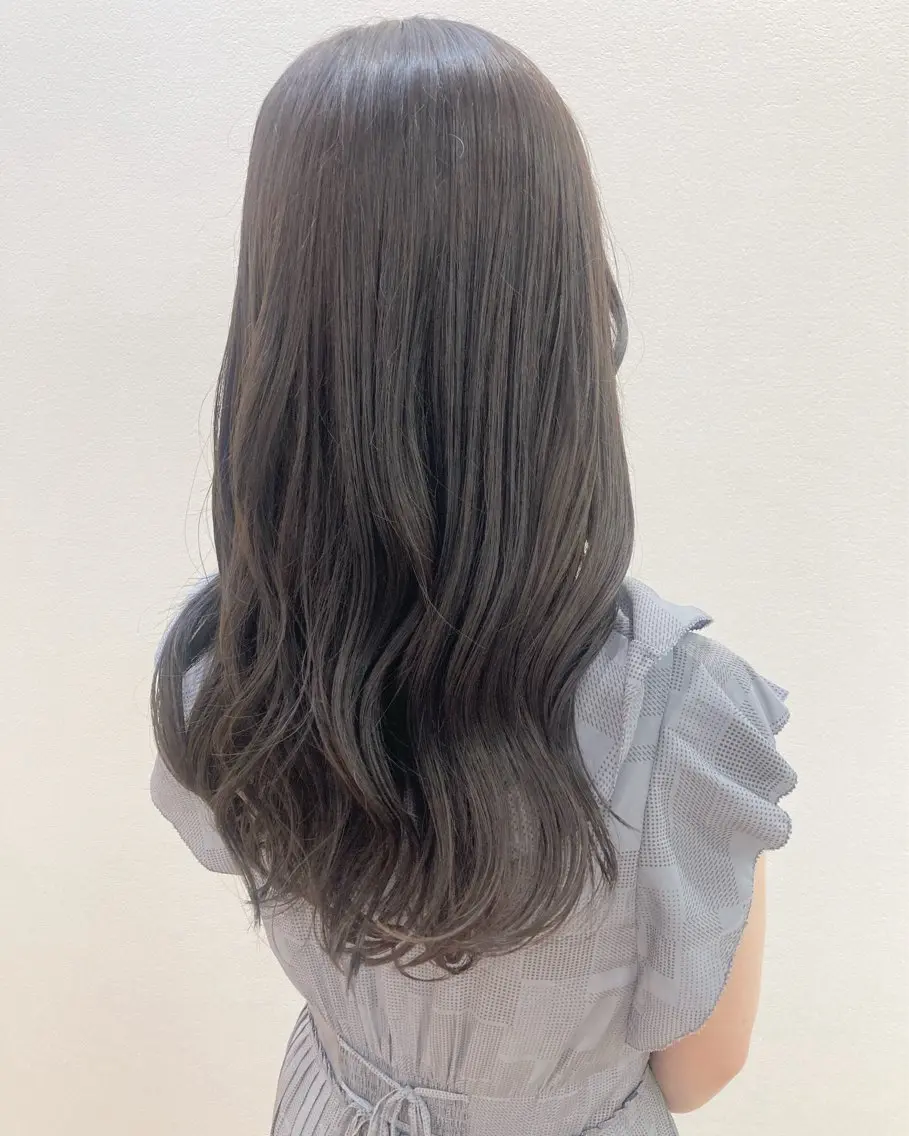 ロング カラー カット ヘアカラー トリートメント 店長 ✂️ムラカミ キラリのヘアスタイル