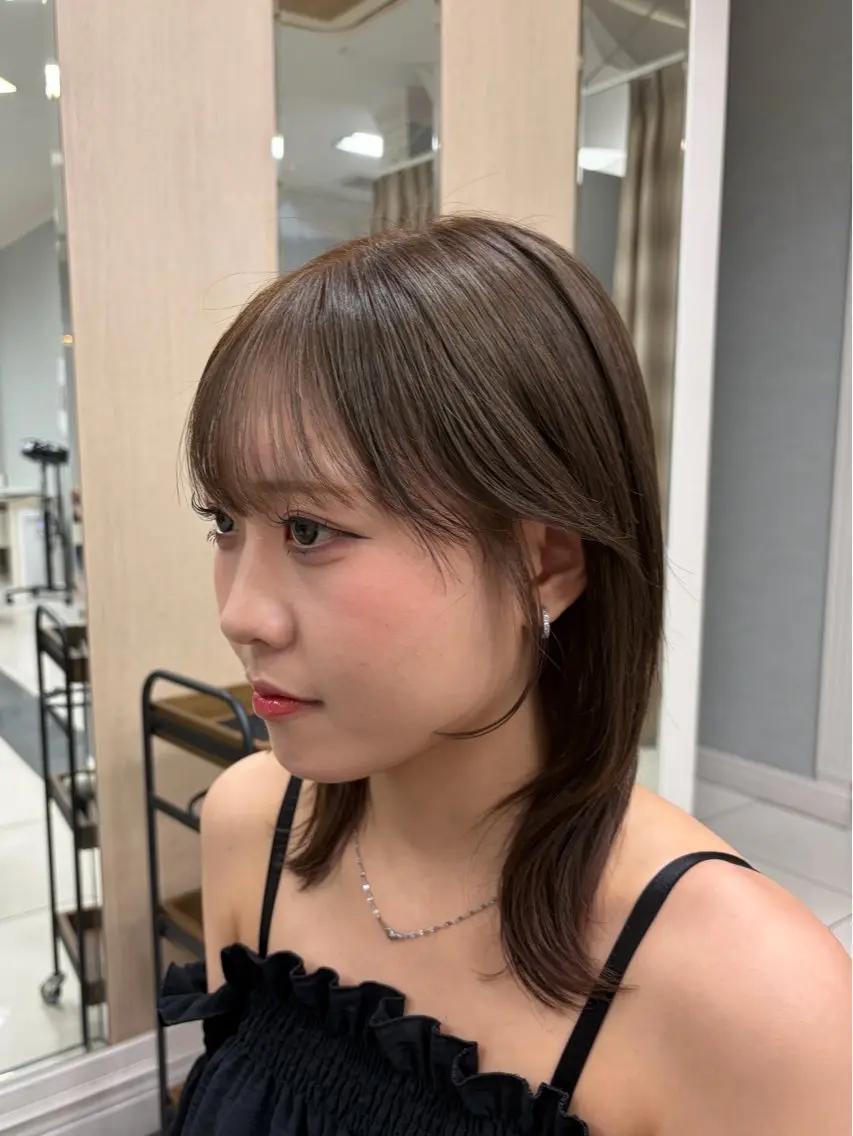 ミディアム ヘアセット/艶カラー emi🍒のヘアスタイル
