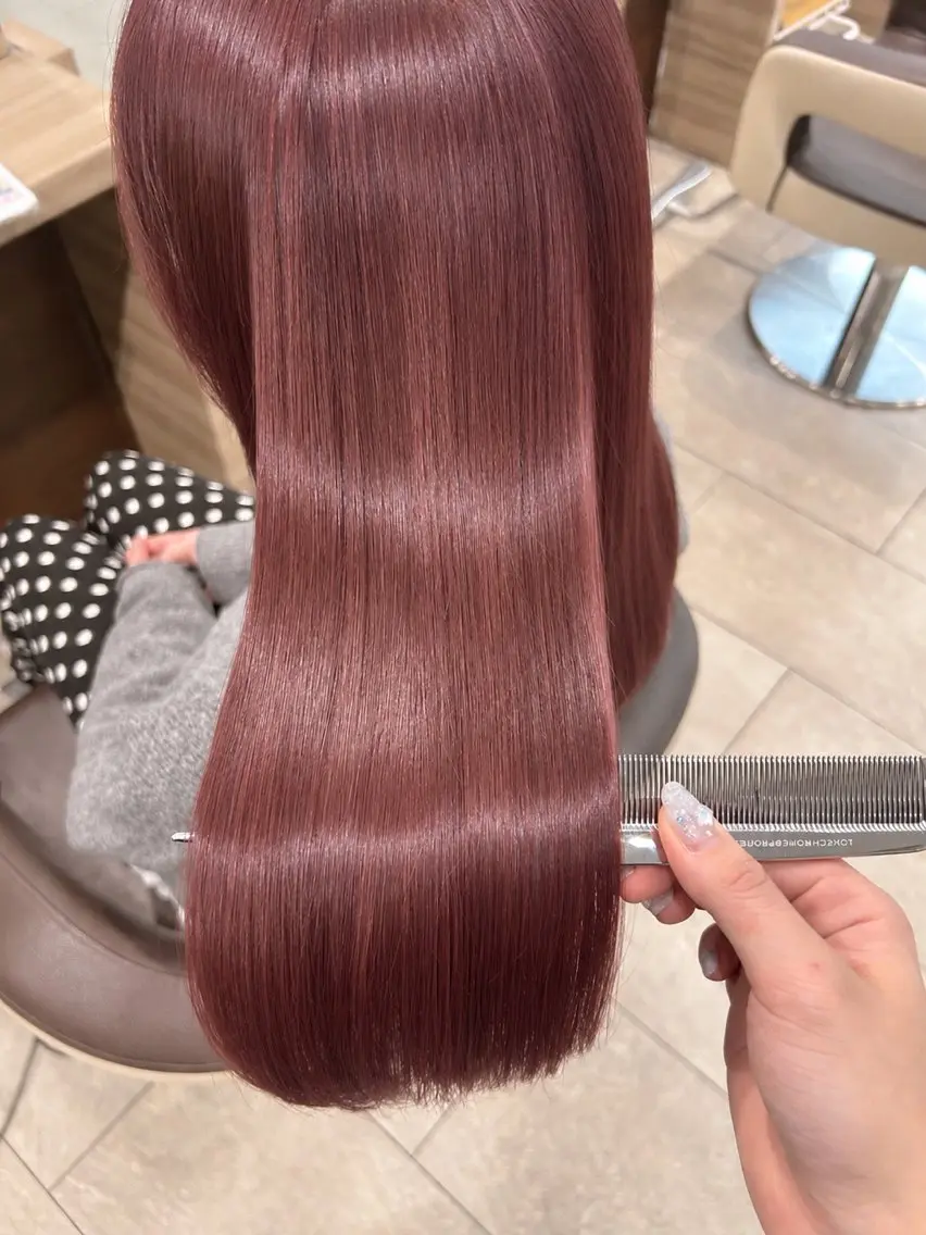 🌟ご新規様限定🌟【似合わせカット+髪質改善カラー】の写真
