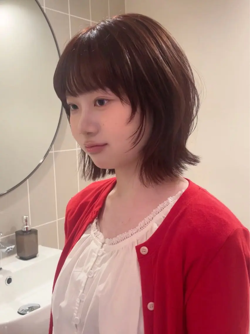 ショート -みつま はるな-のヘアスタイル