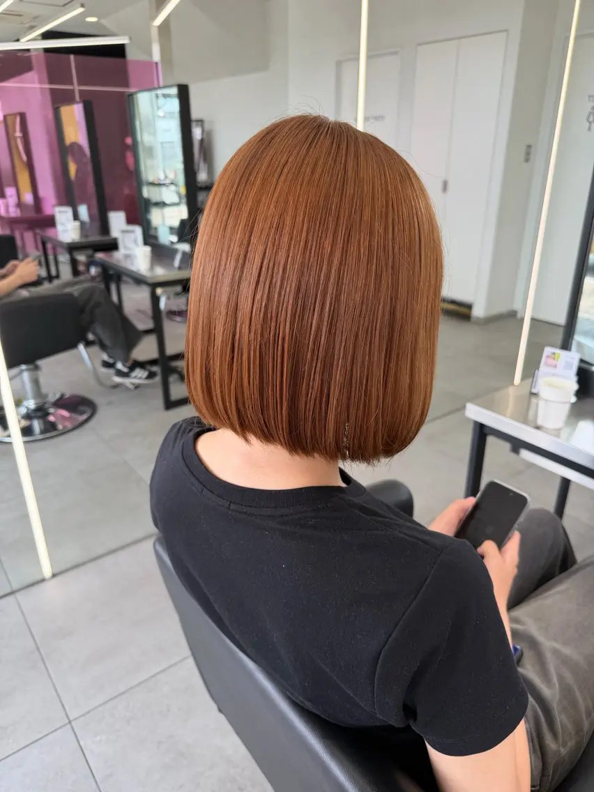 カラー カット ヘアカラー トリートメント 【ダブルカラー推し】 伊桜莉のヘアスタイル
