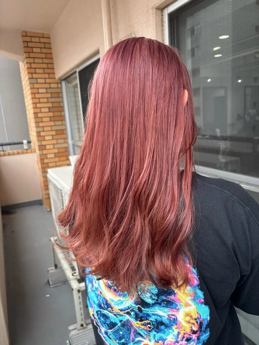 カラー sato harunaのヘアスタイル