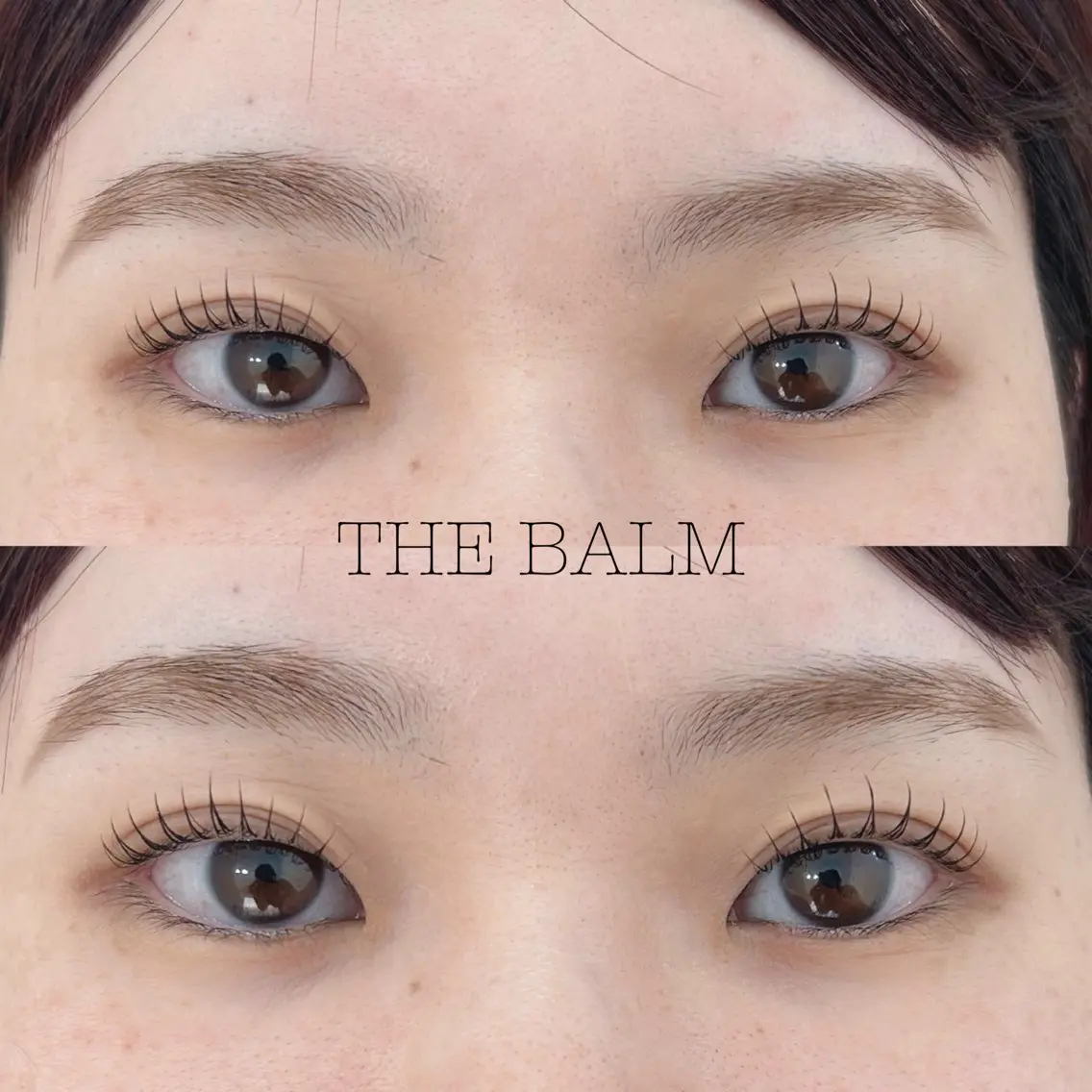 マツエク・マツパ まつげパーマ 一重×まつ毛パーマ マツパ THE BALM three♡稲村の眉毛・アイブロウイメージ