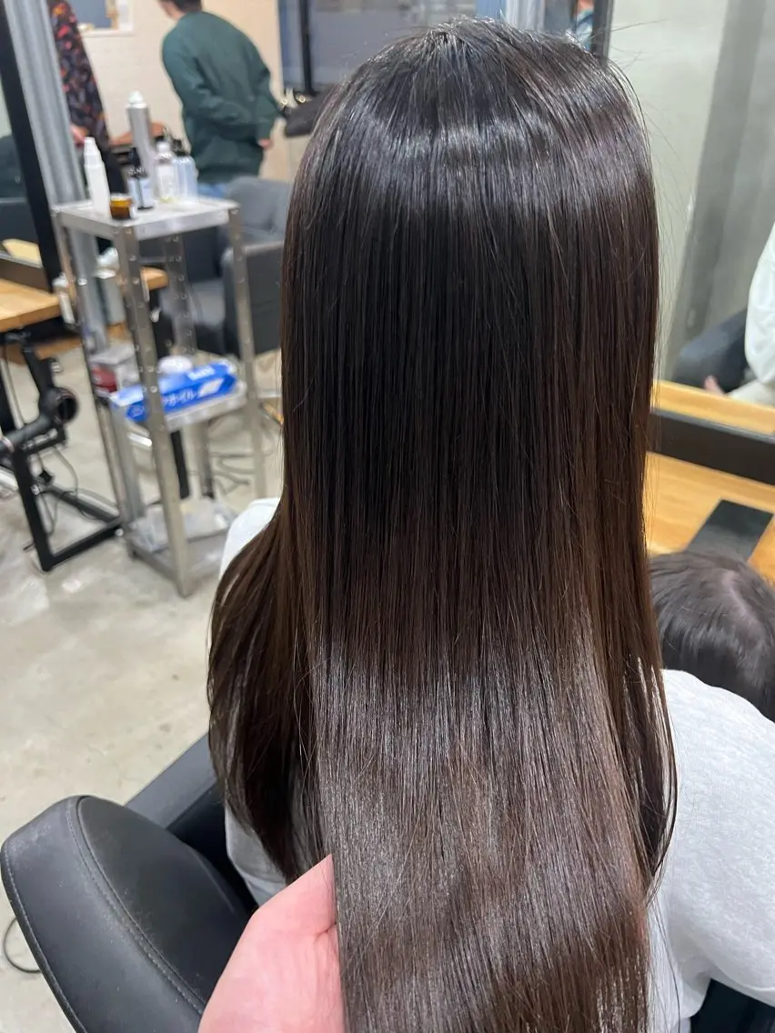 ロング トリートメント 木下 旬起のヘアスタイル