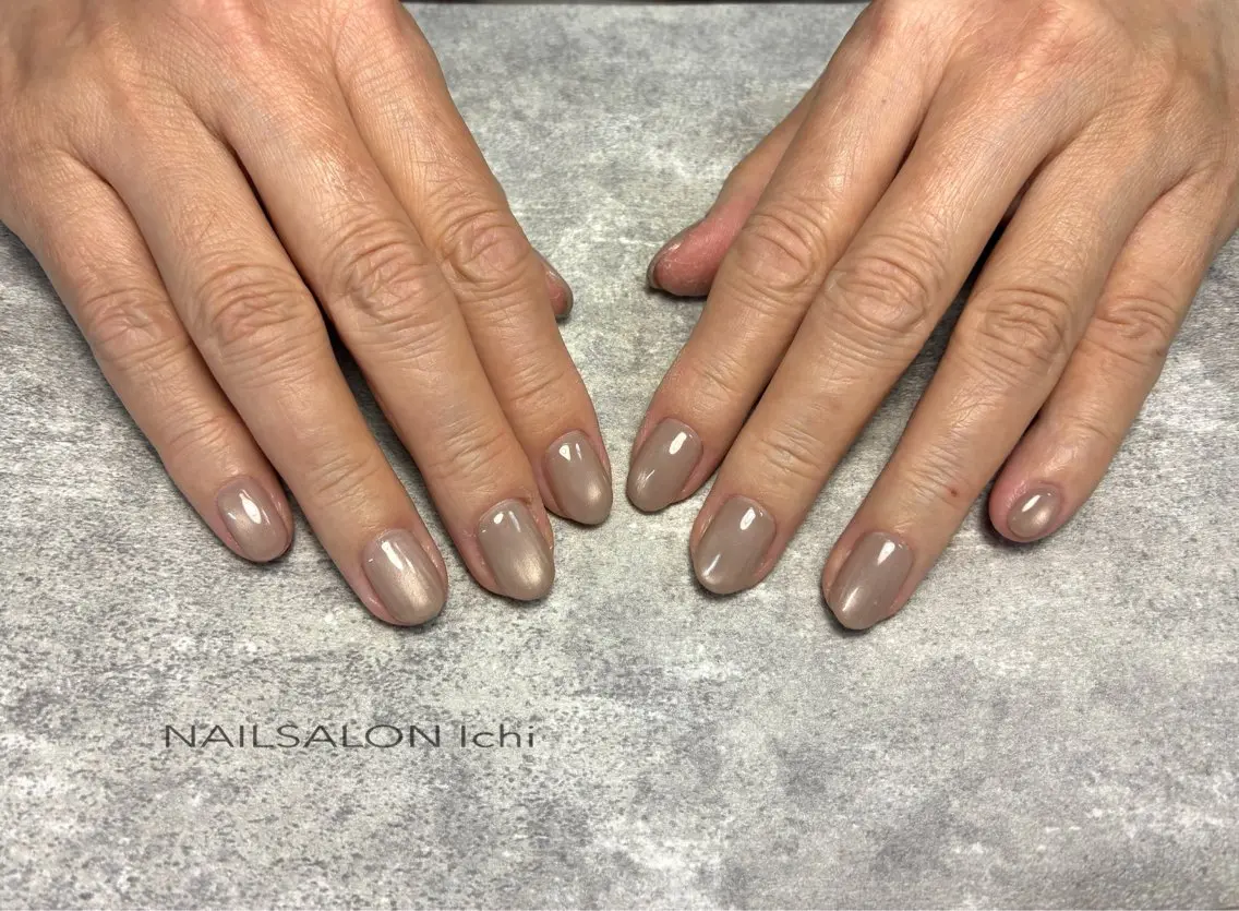ネイル マグネットネイル ハンドネイル NAILSALON Ichiのネイルデザイン