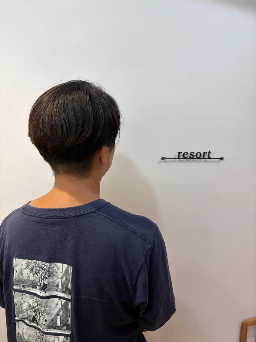 ショート 北川 智花のヘアスタイル
