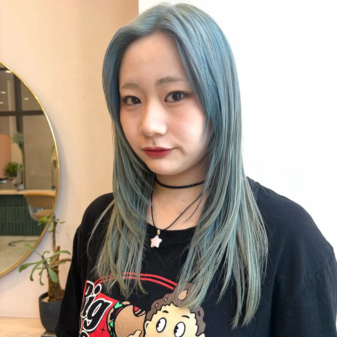 ロング ヘアカラー 透明感カラー 🌱多田 望花のヘアスタイル